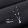 AD Diamond  Designer Silver And Rose Gold Dokiya Wholesale Price In Surat
